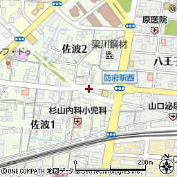 有限会社中国堂印判店　駅西店周辺の地図