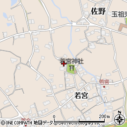 山口県防府市佐野若宮766-1周辺の地図