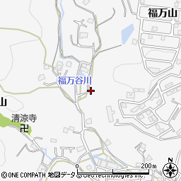 徳島県徳島市八万町上福万193周辺の地図