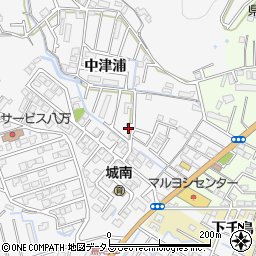 徳島県徳島市八万町中津浦181周辺の地図