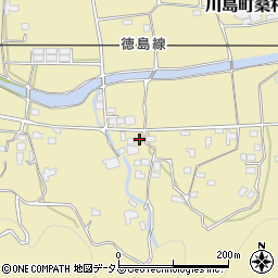 徳島県吉野川市川島町桑村1266周辺の地図