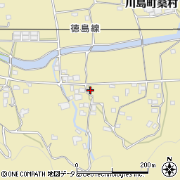 徳島県吉野川市川島町桑村1417周辺の地図