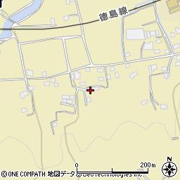 徳島県吉野川市川島町桑村1188周辺の地図