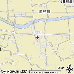 徳島県吉野川市川島町桑村1525-5周辺の地図