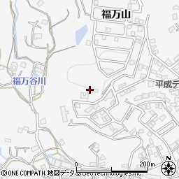 徳島県徳島市八万町上福万172周辺の地図