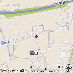 徳島県美馬市美馬町露口83周辺の地図