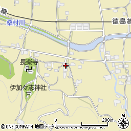 徳島県吉野川市川島町桑村1599周辺の地図