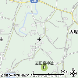 徳島県吉野川市川島町山田大塚92-1周辺の地図