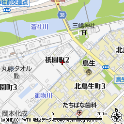 愛媛県今治市祇園町2丁目3-10周辺の地図