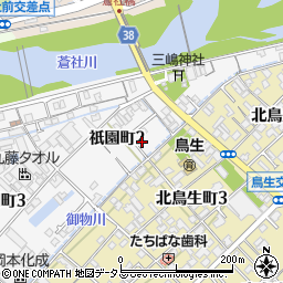 愛媛県今治市祇園町2丁目2-20周辺の地図