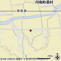 徳島県吉野川市川島町桑村1394周辺の地図