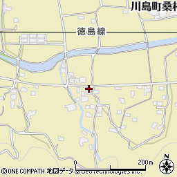 徳島県吉野川市川島町桑村1527周辺の地図
