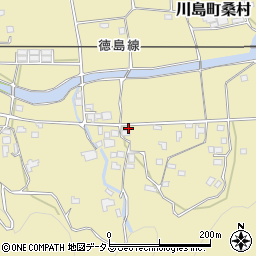 徳島県吉野川市川島町桑村1416周辺の地図