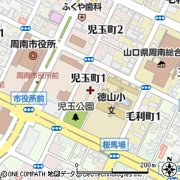児玉神社周辺の地図