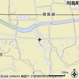 徳島県吉野川市川島町桑村1452周辺の地図