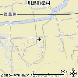 徳島県吉野川市川島町桑村1302周辺の地図