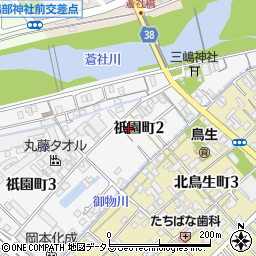 愛媛県今治市祇園町2丁目3-47周辺の地図