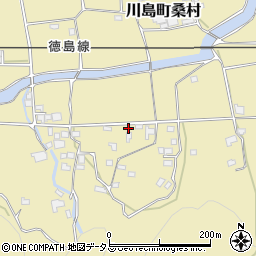 徳島県吉野川市川島町桑村1396周辺の地図