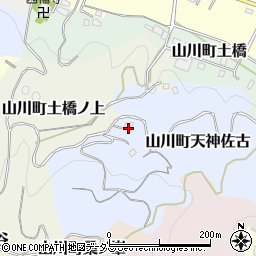 徳島県吉野川市山川町天神佐古21-17周辺の地図