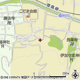 徳島県吉野川市川島町桑村1737周辺の地図
