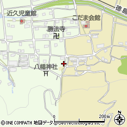 徳島県吉野川市川島町学近久308周辺の地図