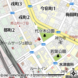 香田整形外科医院周辺の地図