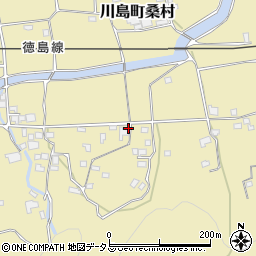 徳島県吉野川市川島町桑村1399-2周辺の地図