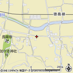 徳島県吉野川市川島町桑村1521周辺の地図