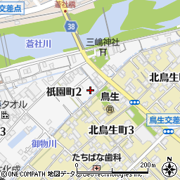愛媛県今治市祇園町2丁目2-14周辺の地図
