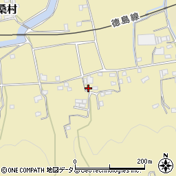 徳島県吉野川市川島町桑村1178周辺の地図