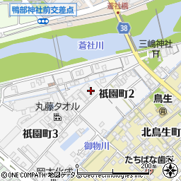 愛媛県今治市祇園町2丁目4周辺の地図