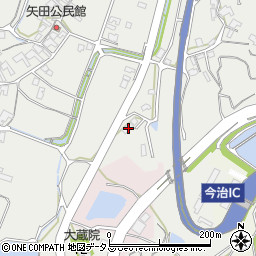 愛媛県今治市矢田22周辺の地図