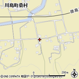 徳島県吉野川市川島町桑村1230周辺の地図