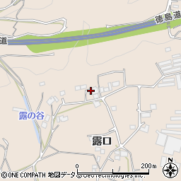 徳島県美馬市美馬町露口79周辺の地図