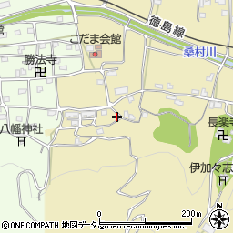 徳島県吉野川市川島町桑村1793周辺の地図
