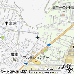 徳島県徳島市八万町中津浦189周辺の地図