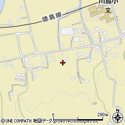 徳島県吉野川市川島町桑村1147周辺の地図