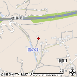 徳島県美馬市美馬町露口197周辺の地図