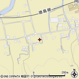 徳島県吉野川市川島町桑村1151周辺の地図