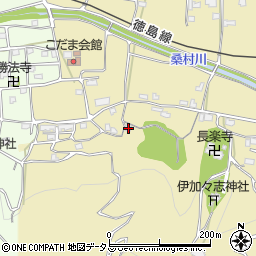 徳島県吉野川市川島町桑村1720周辺の地図