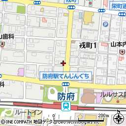 明光義塾防府駅前教室周辺の地図