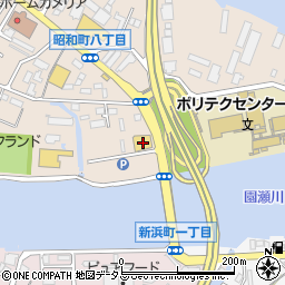 ミリオン昭和店呼出用周辺の地図