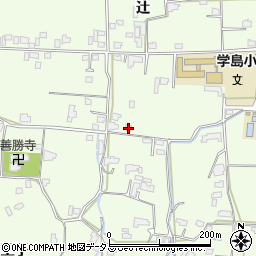 徳島県吉野川市川島町学辻85周辺の地図