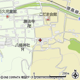 徳島県吉野川市川島町桑村1868周辺の地図