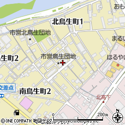 市営南鳥生団地Ｂ－２周辺の地図