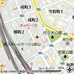 徳山総合ビジネス専門学校本館周辺の地図