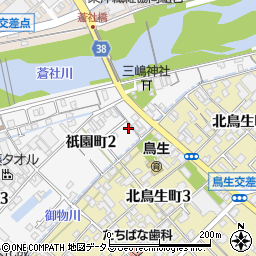 愛媛県今治市祇園町2丁目2周辺の地図