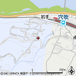 徳島県美馬市穴吹町口山尾山22周辺の地図