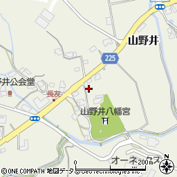 船木津布田線周辺の地図