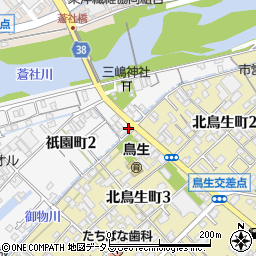 愛媛県今治市祇園町2丁目2-8周辺の地図